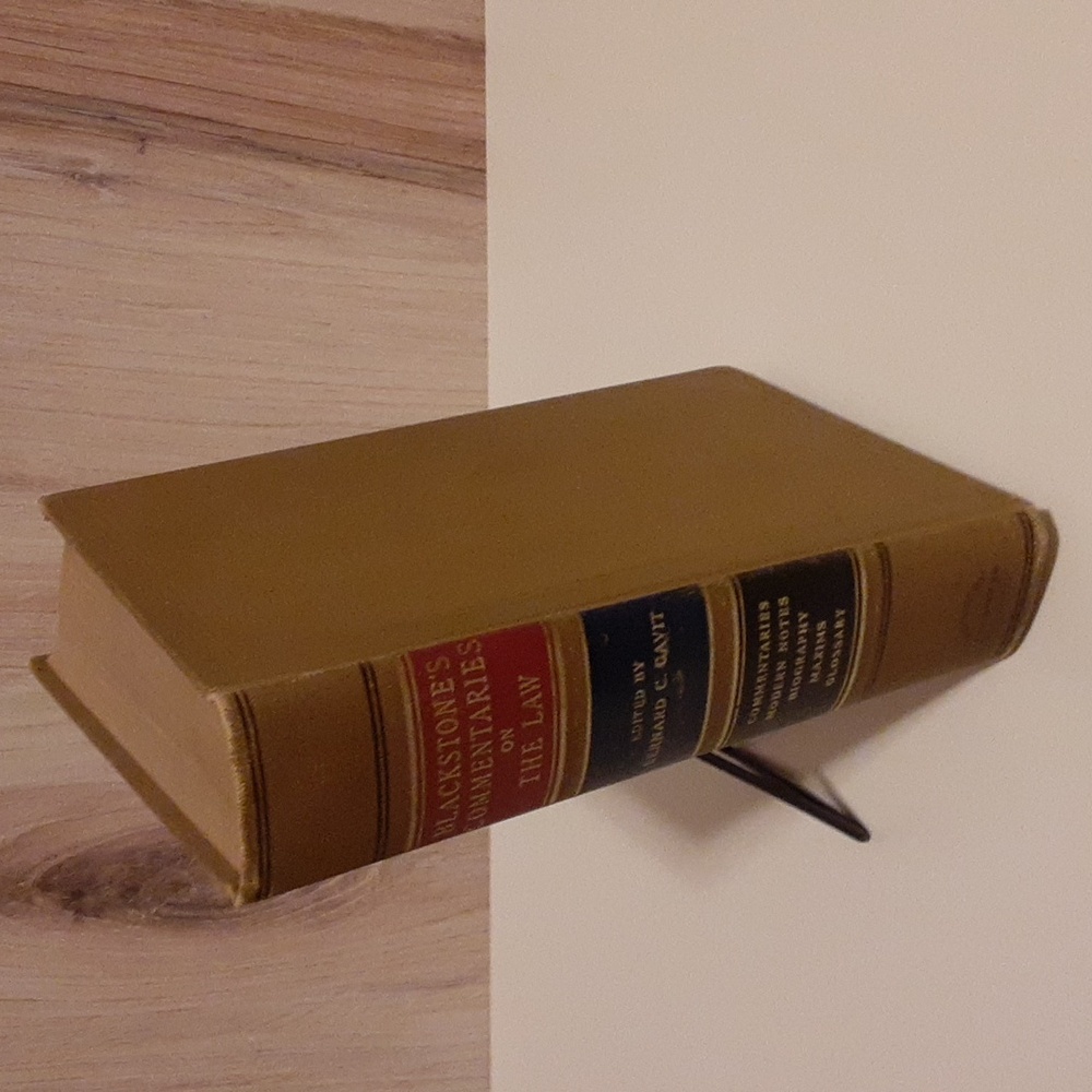 Blackstone's Commentaries on the Law - Edited by Gavit 1941 - Rare Book
